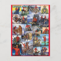 Royal Canadian Mounted Police Collage