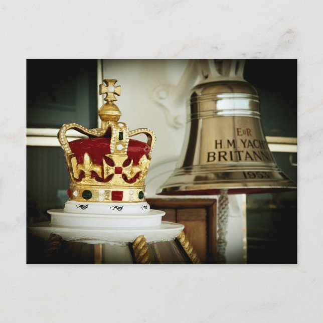 Carte Postale Royal Yacht Britannia (Devant)