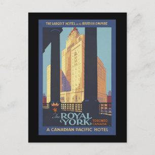 Carte Postale Royal York Toronto Canada