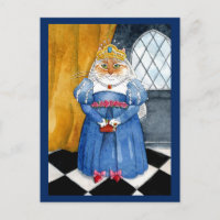 Carte postale royale de la reine Heather