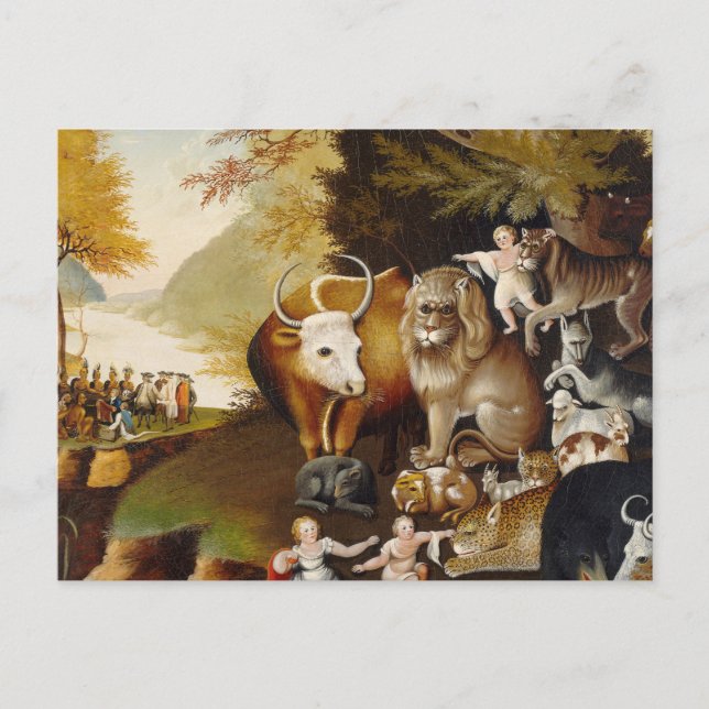 Carte Postale Royaume pacifique Biche animal classique (Devant)