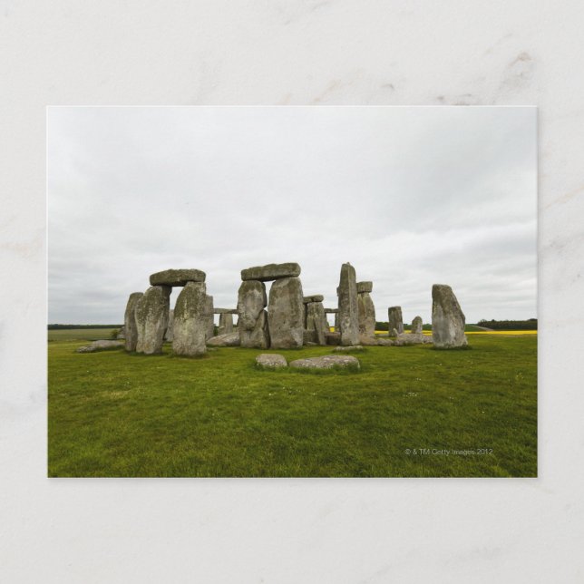 Carte Postale Royaume-Uni, Wiltshire, Stonehenge (Devant)