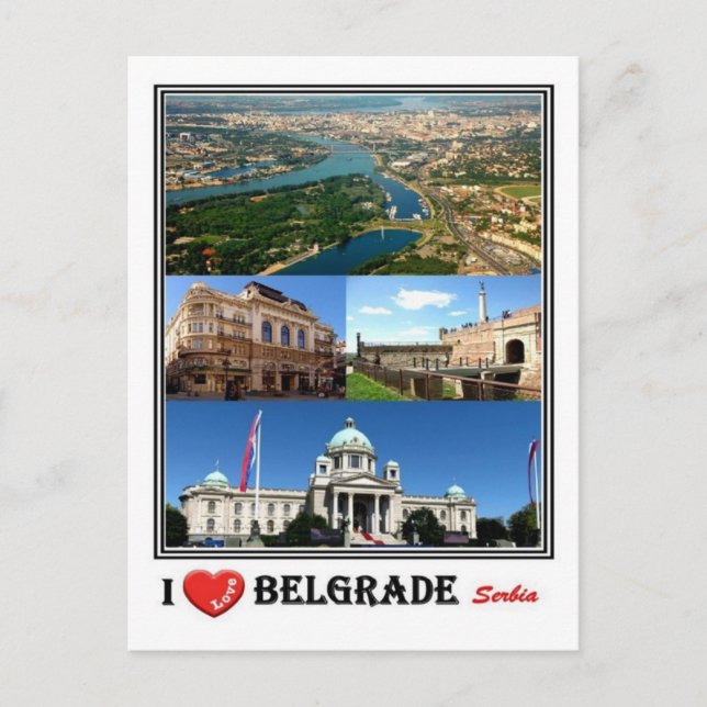 Carte Postale RS Serbie - Belgrade - (Devant)