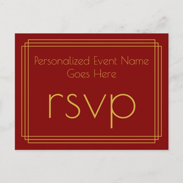 Carte postale RSVP (Devant)