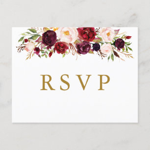 Carte postale RSVP Marsala Bourgogne