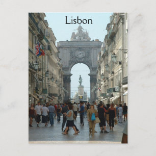 Carte Postale Rua Augusta - Lisbonne