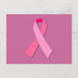 Carte Postale Ruban rose