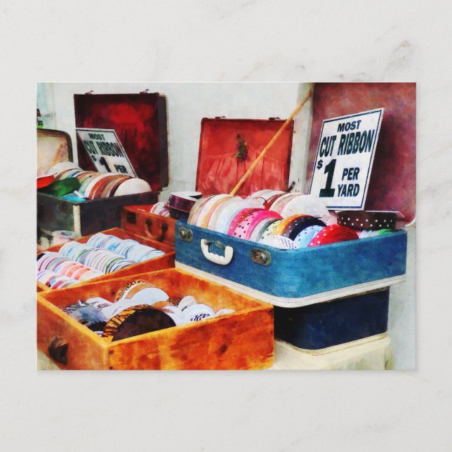 Carte Postale Rubans à vendre (Devant)