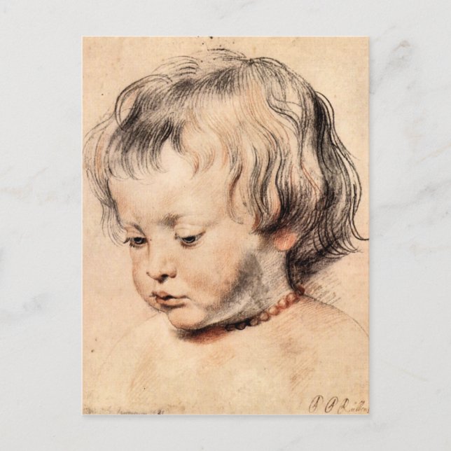 Carte Postale Rubens Son Nicholas par Paul Rubens (Devant)