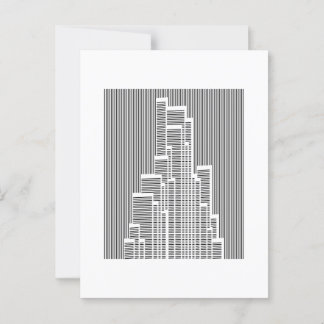 Carte Postale ruche urbaine de jungle bétonnée