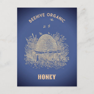 Carte Postale Ruche vintage