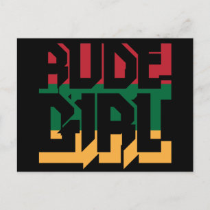 Carte Postale Rude Girl