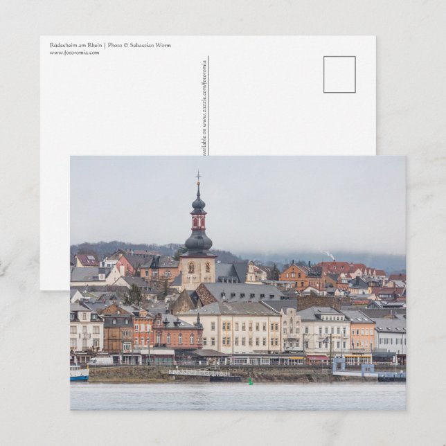 Carte Postale Rüdesheim Allemagne (Devant / Derrière)