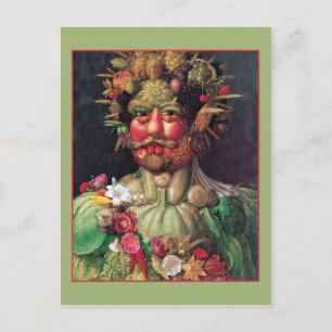Carte Postale Rudolf II de Giuseppe Arcimboldo