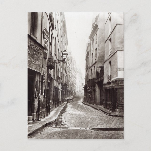 Carte Postale Rue Aumaire, rue Volta, Paris, 1858-78 (Devant)