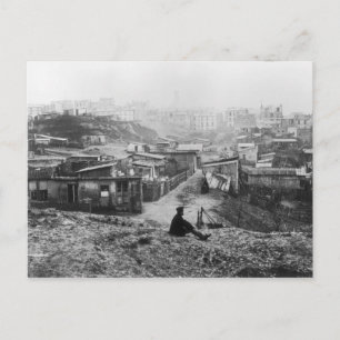 Carte Postale Rue Champlain, groupe de cases, 1858-78