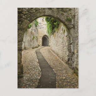Carte Postale Rue Cobblestone Gris, France