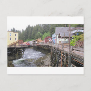 Carte Postale rue Creek Ketchikan, Alaska