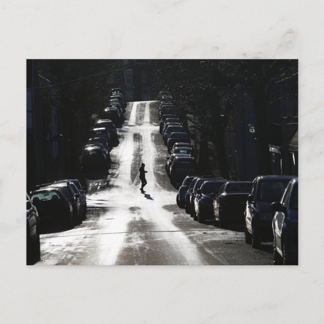 Carte Postale Rue de la ville (Devant)