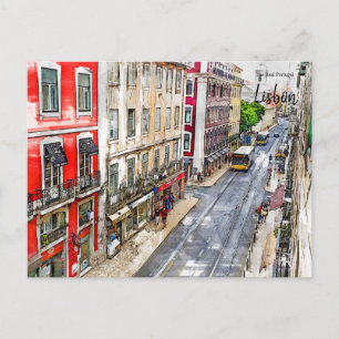 Carte Postale Rue de Lisbonne