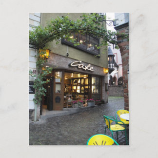 Carte Postale Rue européenne romantique