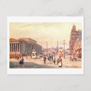 Carte Postale Rue Lime vintage à Liverpool