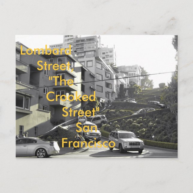 Carte Postale Rue Lombard (Devant)