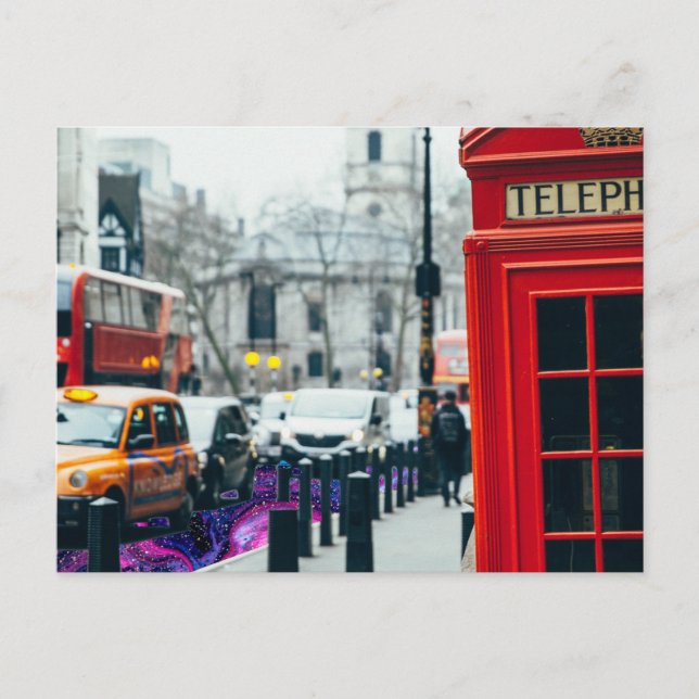Carte Postale rue london (Devant)