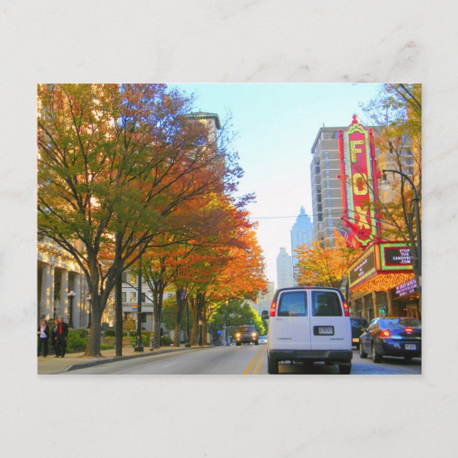 Carte Postale Rue Peachtree (Devant)