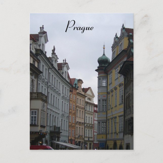 Carte Postale rue prague (Devant)