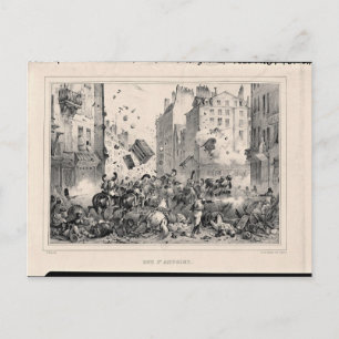 Carte Postale Rue Saint-Antoine
