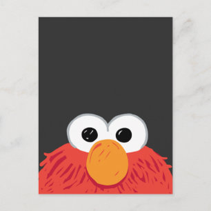 Carte Postale Rue Sésame   Elmo Big Face