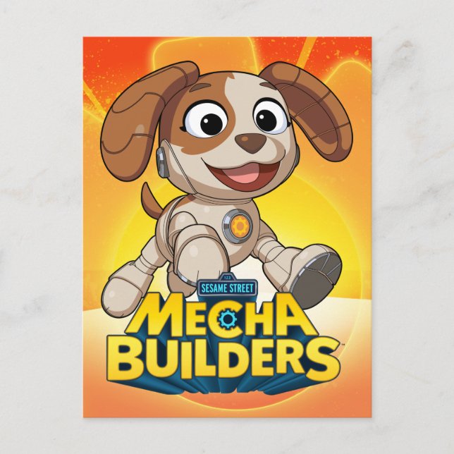 Carte Postale Rue Sésame | Méca Builders Tango En Action (Devant)