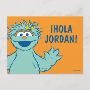 Carte Postale Rue Sésame   Rosita personnalisée