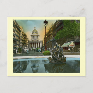Carte Postale Rue Soufflot, Panthéon, Paris, France Vintage