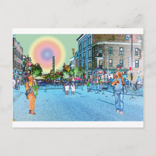 Carte Postale Rue St Laurent