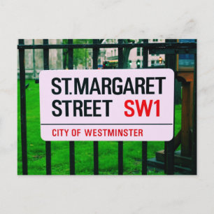 Carte Postale Rue St. Margaret - Westminster