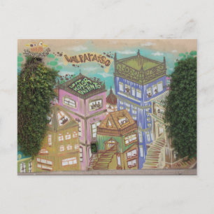 Carte Postale rue valparaíso