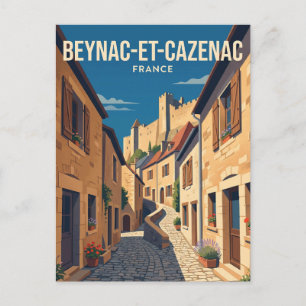 Carte Postale Ruelle à Beynac-et-Cazenac France