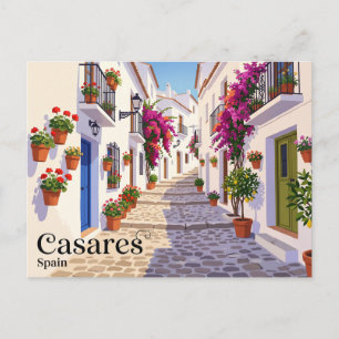 Carte Postale Ruelle à Casares Espagne