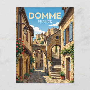 Carte Postale Ruelle à Domme (Bastide de Domme) France