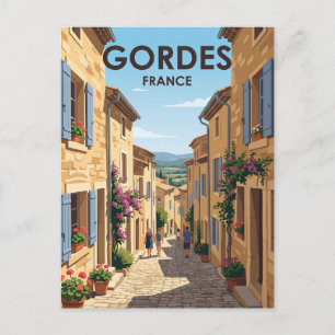 Carte Postale Ruelle à Gordes France