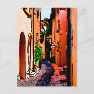 Carte Postale Ruelle à Malcesine