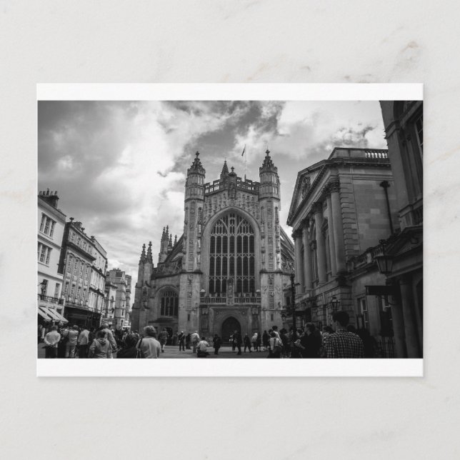 Carte Postale Rues animées de Bath (Devant)