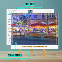 Rues de Miami Beach Floride
