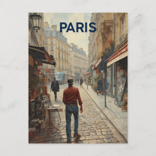 Carte Postale Rues de Paris