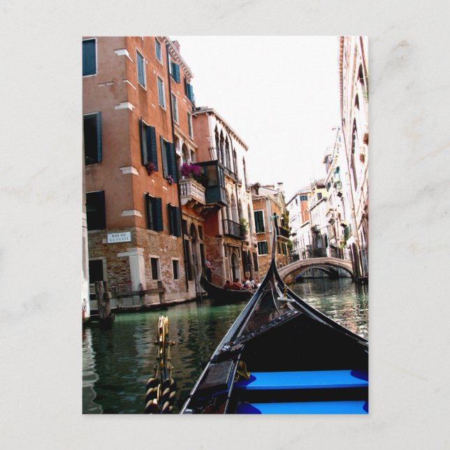 Carte Postale Rues de Venise (Devant)