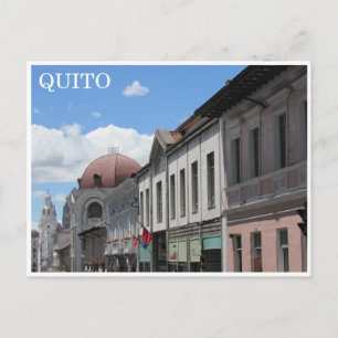 Carte Postale rues quito