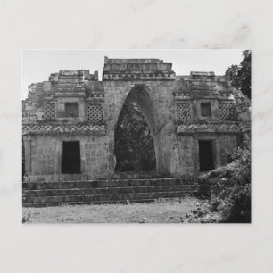 Carte Postale Ruines anciennes : Porte de Labna, Yucatan, Mexiqu