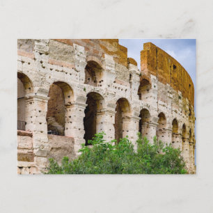 Carte Postale Ruines Antiques du Colisée à Rome, Italie